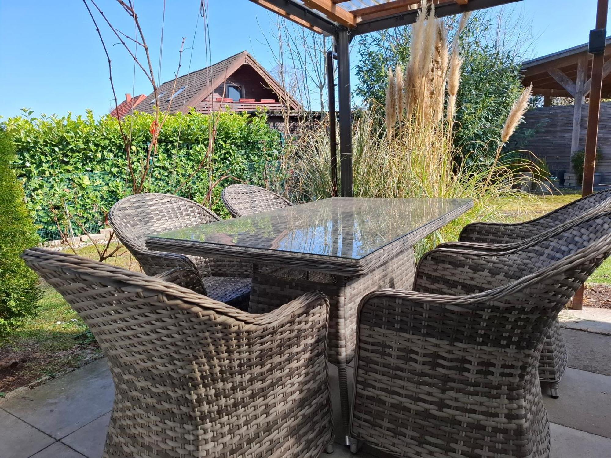 Seezeit, Ferienhaus Bis Zu 6 Personen, 500 Meter Zum Wasser, Mit Garten Hüde エクステリア 写真